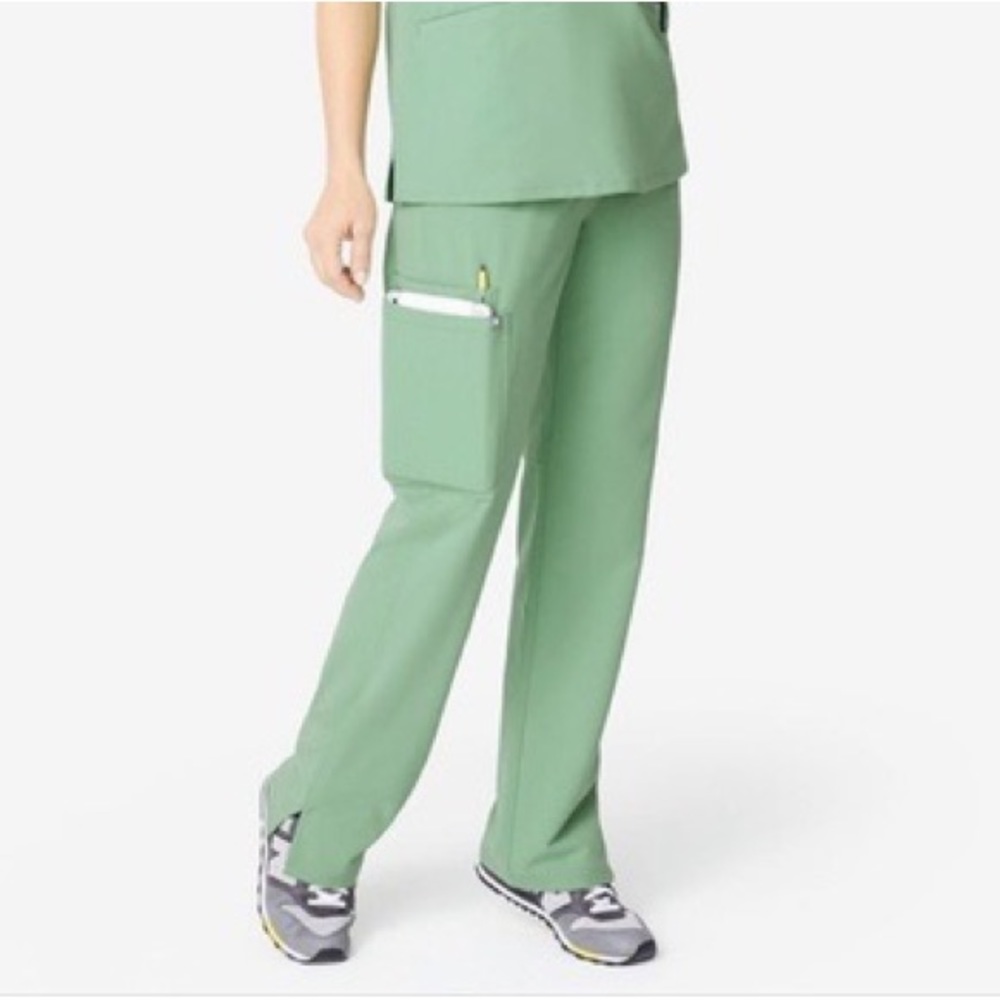 Figs Jade Cargo Scrub Pants